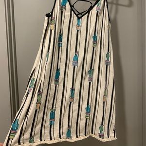 Cactus Canvas Dress
